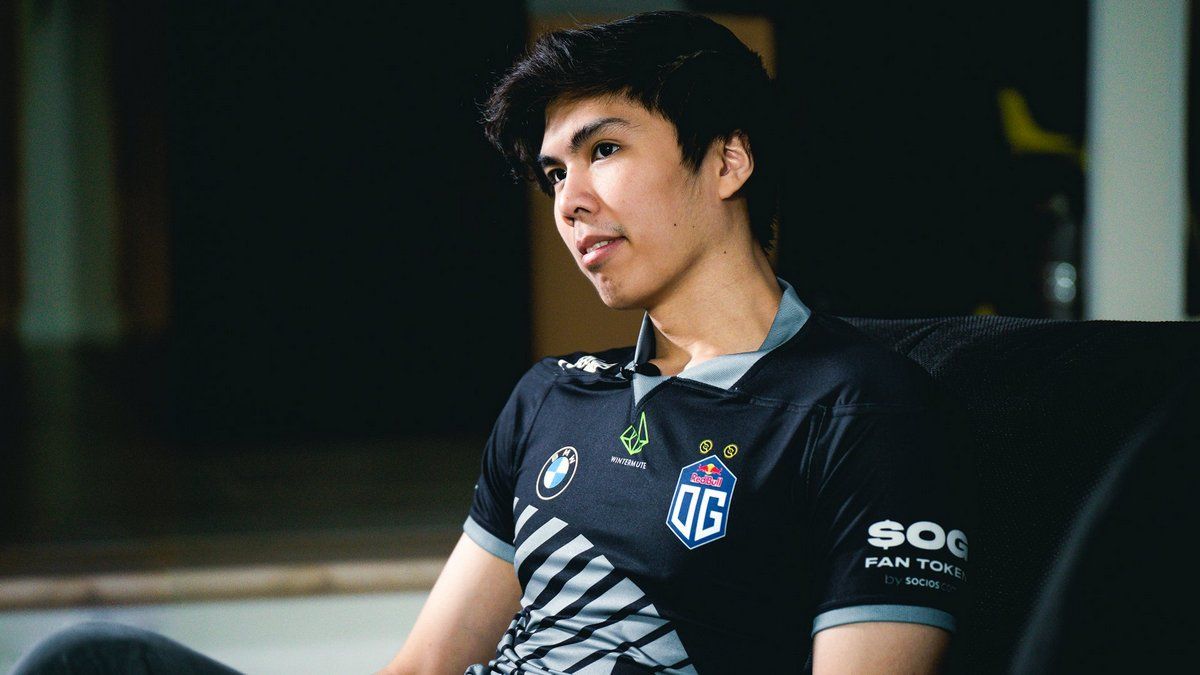 Taiga of OG Dota 2 team